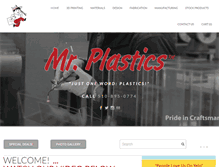 Tablet Screenshot of mr-plastics.com