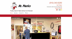 Desktop Screenshot of mr-plastics.net